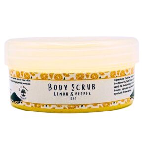 Lemon & Pepper Body Scrub 125g (Fragranced)