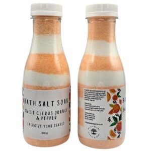 Sweet Citrus & Pepper Body Soak 350g